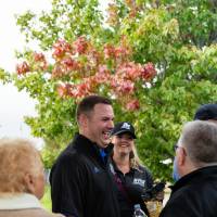Jamie Hosford Football Center Expansion Site Celebration